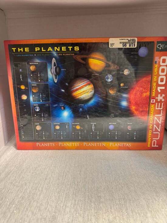 EuroGraphics Other - EuroGraphics The Planets 1000-Piece Jigsaw Puzzle